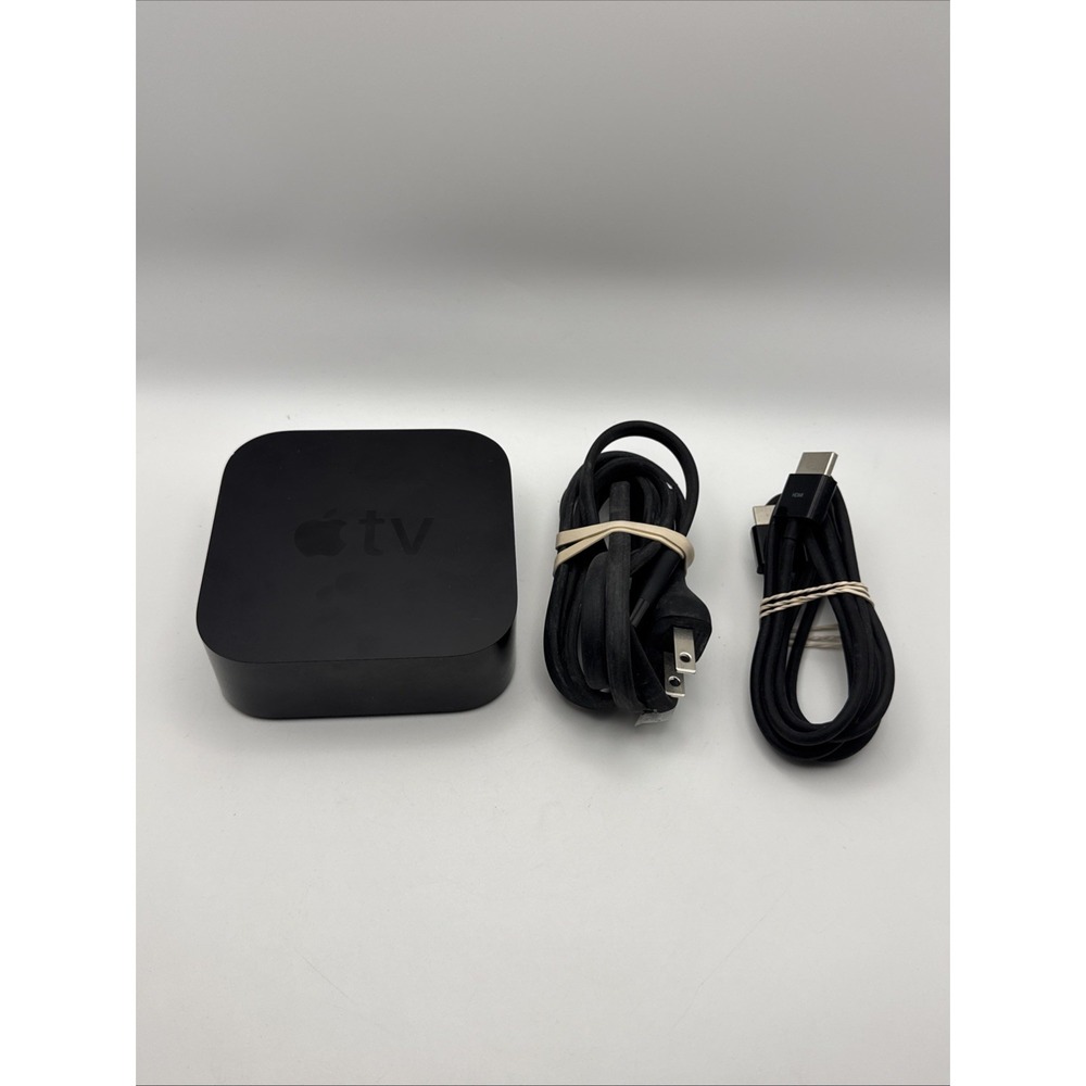 Apple TV 4K 1st Generation 32GB Model A1842 with Power Cord And Hdmi - No Remote
